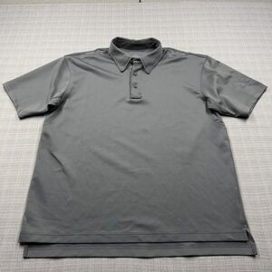 Propper Polo Shirt Mens Large Gray Tactical Military Performance Stretch Tech